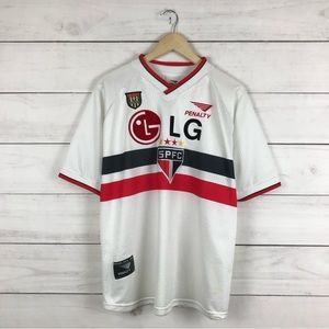 São Paulo FC Brazil Soccer Football Jersey
